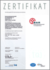 Zertifikat DIN EN ISO 9001:2008 Zertifikat DIN EN ISO 9001:2008