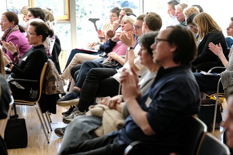 Blick in die Stuhlreihen: Das Publikum beim BAR-Fachgespräch 2026