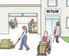 Werkstatt für behinderte Menschen ©Lebenshilfe für Menschen mit geistiger Behinderung Bremen e. V., Illustrator Stefan Albers, Atelier Fleetinsel, 2013 Werkstatt für behinderte Menschen