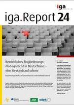 IGA-Report Cover der Broschüre IGA-Report