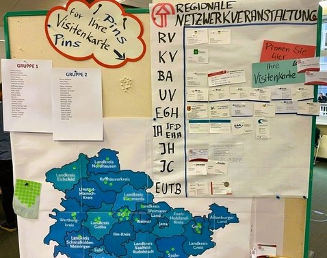 Gut bestückt: Das Kontakt-Board