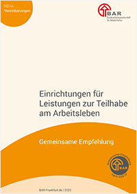 Gemeinsame Empfehlung Einrichtungen für Leistungen zur Teilhabe am ...