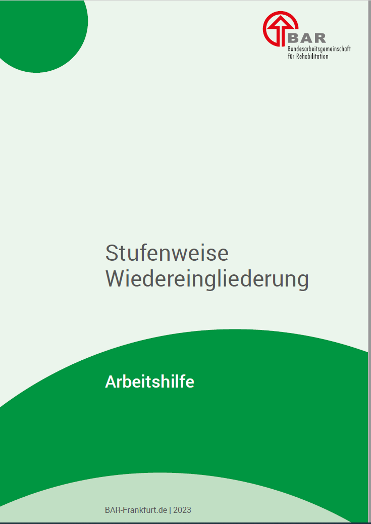 Arbeitshilfe Stufenweise Wiedereingliederung 2023