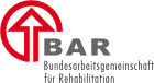 Logo: Bundesarbeitsgemeinschaft für Rehabilitation e.V. (BAR)